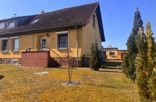 Doppelhaushälfte kaufen in 16928 Pritzwalk, Doppelhaushälfte mit Mietwohnung/Ferienwohnung in Kammermark/Pritzwalk!