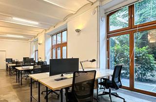 Gewerbeimmobilie mieten in Gormannstraße 14, 10119 Mitte, BERLIN MITTE BÜRO | 440 m² | 20-40 AP | Privatgarten | Glasfaser | PROVISIONSFREI
