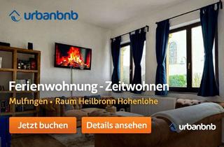 Immobilie mieten in Sebastian-Wunderlich-Str., 74673 Mulfingen, 3-Zi.-Wohnung mit Balkon & Starlink WLAN, Waschmaschine, hohe Decken, Küche, Dusche/Wc und