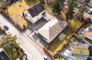 Gewerbeimmobilie kaufen in 85521 Ottobrunn, Verschiedene Bebauungsmögl. - Grundstück mit Altbestand & ca. 804 m² in zentraler Lage von Ottobrunn