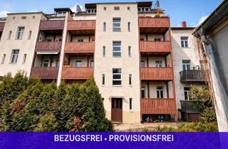 Wohnung kaufen in Albertstraße 26, 04420 Markranstädt, - BEZUGSFREI - PROVISIONSFREI - Frisch sanierte 2-Raumwohnung - BALKON -