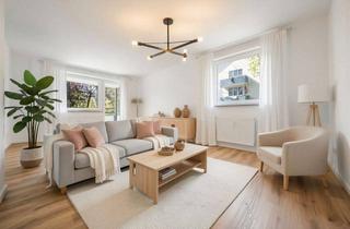 Wohnung kaufen in 60486 Bockenheim, NEUBAU-FEELING ÜBER 5% RENDITE ODER SELBST BEWOHNEN? 4-Zi Generalsaniert in Postsiedlung/Bockenheim