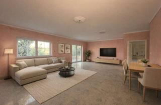 Wohnung kaufen in 65428 Rüsselsheim, Erdgeschosswohnung mit 47 m² Terrasse, privater Garten & 60 m² Hobbykeller