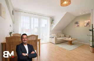 Wohnung kaufen in 86424 Dinkelscherben, Kapitalanlage mit Mehrwert! 2-Zimmer-Maisonette + ausgebauter Dachspitz, Garage & Garten-Mitnutzun