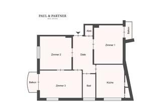 Wohnung kaufen in 65183 Mitte, *Paul & Partner* VORANKÜNDIGUNG ! FREISTEHENDE EIGENTUMSWOHNUNG IN DER INNENSTADT!