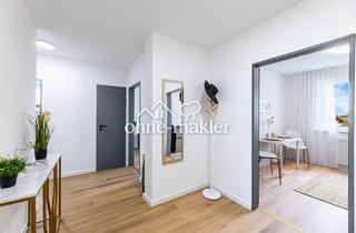 Wohnung kaufen in 96103 Hallstadt, Ohne Makler: Sofort freie renovierte Wohnung mit Balkon, Domblick und Garage. 5% Rendite möglich.