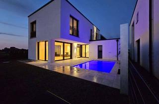 Haus mieten in 85586 Poing, Luxuriöses Einfamilienhaus/kleine Villa mit 6 Zimmern in Poing, Neubau, Erstbezug, von privat