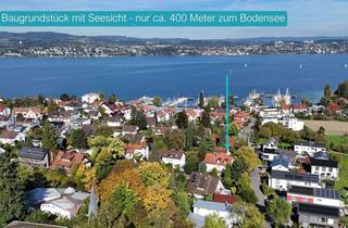 Grundstück zu kaufen in 78465 Konstanz, Baugrundstück sucht Bauherren - Grundstück mit Seesicht in Konstanz-Wallhausen, ca. 400m zum See