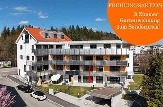 Wohnung kaufen in 82377 Penzberg, FRÜHLINGSAKTION! Sonnige 3-Zimmer-Gartenwohnung