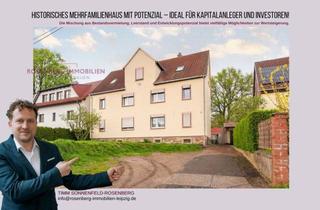 Mehrfamilienhaus kaufen in Südstraße, 04769 Mügeln, Attraktives Mehrfamilienhaus mit Entwicklungspotenzial – teils vermietet in Mügeln