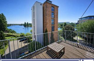 Loft kaufen in 12555 Berlin, Wohnen am Wasser: Exklusive Loftwohnung mit Spreeblick, Kaminflair & 2 Tiefgaragenstellplätzen