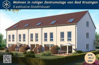 Haus kaufen in 79189 Bad Krozingen, Bad Krozingen - Wohnen in Zentrumslage von Bad Krozingen 5 exklusive Stadthäuser