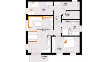 Wohnung kaufen in Kemptener Straße 10, 87669 Rieden, Zentral, modern, begehrt – Wohnen in Füssen ! AUFZUG! KfW-Darlehen! Whg.Nr. 25