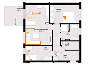 Wohnung kaufen in Kemptener Straße 10, 87669 Rieden, Alles vor der Tür – 3-Zimmer-Neubauwohnung zentral gelegen! AUFZUG! KfW-Darlehen! Whg.Nr. 20