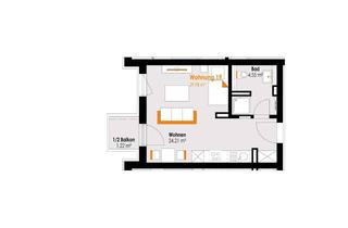 Wohnung kaufen in Kemptener Straße 10, 87669 Rieden, Solide Kapitalanlage in Füssen – 1-Zi-Apartment mit Potenzial ! AUFZUG! KfW-Darlehen! Whg.Nr. 19