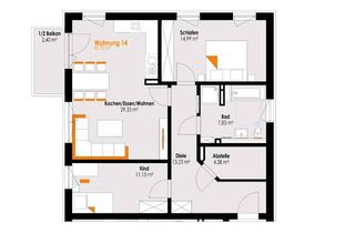 Wohnung kaufen in Kemptener Straße 10, 87669 Rieden, Ankommen und WOHLFÜHLEN – Ihr neues Zuhause in Füssen ! AUFZUG! KfW-Darlehen! Whg.Nr. 14