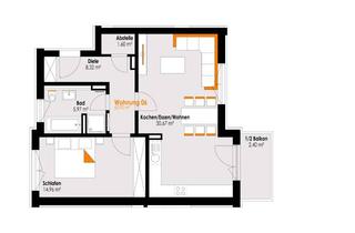 Wohnung kaufen in Kemptener Straße 10, 87669 Rieden, Perfekt für Singles & Paare – Neubauwohnung mit Charme! AUFZUG! KfW-Darlehen! Whg.Nr. 6