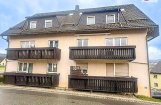 Wohnung kaufen in 08340 Schwarzenberg, Eigentumswohnung mit Balkon und Garage in ruhiger Lage von Grünstädtel