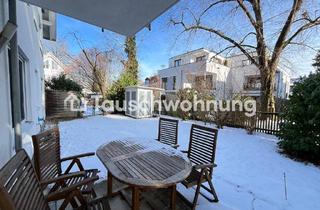 Tauschwohnungen in 81825 Trudering-Riem, Tauschwohnung: Helle 3-Zimmer-Wohnung EG mit Garten in Trudering zum Tausch