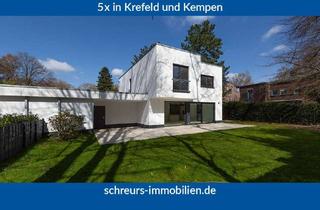 Einfamilienhaus kaufen in 47799 Cracau, KR-Bismarckviertel! Nachhaltiges KfW55-Einfamilienhaus im modernen Kubus-Baustil