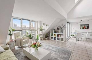 Wohnung mieten in Ottweilerstr. 34, 40476 Derendorf, DG-Galerie-Maisonette, ruhig, hell, 105 m² Wohn-/Nutzfl., Deckenhöhe bis 5 m, Terrasse, Lift, Garage