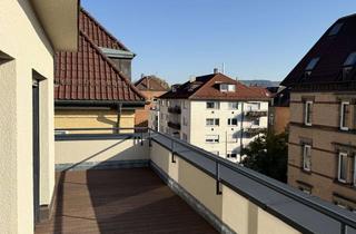 Penthouse mieten in 70372 Bad Cannstatt, Penthouse-Feeling in Stuttgart: Rundum-Balkon & TG-Stellplatz (saniert 2024)