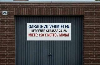 Garagen mieten in 50170 Kerpen, Garage in zentraler Lage in Kerpen Sindorf zu vermieten