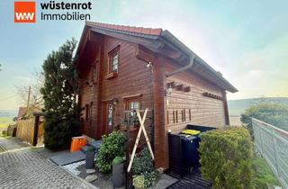 Haus kaufen in 06632 Freyburg, Traumkulisse!!! Atemberaubend gemütlich! Blockbohlenhaus in den Weinbergen von Freyburg zu verkaufen
