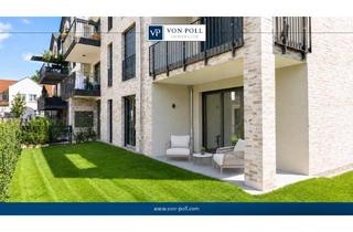 Wohnung kaufen in Alt-Eschersheim, 60431 Frankfurt, Bezugsfertige Zwei-Zimmer-Neubauwohnung mit Terrasse und Garten