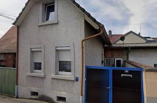 Einfamilienhaus kaufen in 79241 Ihringen, Ihringen - Kompaktes Einfamilienhaus in Ihringen - bezahlbares Eigentum mit Ausbaupotenzial