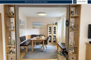 Wohnung kaufen in 97273 Kürnach, Kürnach - Modern & gut ausgestattet: 3,5-Zi. Terrassenwohnung - Gartenanteil, 2-STP Tageslicht-Hobbyraum im UG