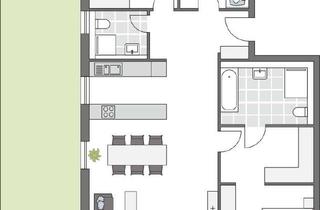 Wohnung kaufen in Asperger Weg 15, 71732 Tamm, Ca. 135 m² eigener Gartenanteil – perfekt für Familien & Gartenliebhaber