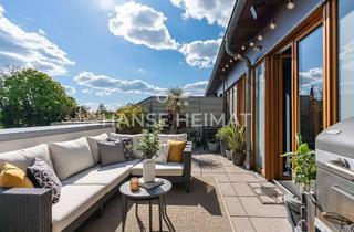 Penthouse kaufen in 22145 Rahlstedt, Penthouse-Feeling: Endetage mit großer Dachterrasse