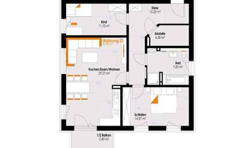 Wohnung kaufen in Kemptener Straße 10, 87669 Rieden, Zentral, modern, begehrt – Wohnen in Füssen ! AUFZUG! KfW-Darlehen! Whg.Nr. 33