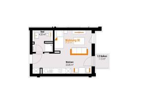Wohnung kaufen in Kemptener Straße 10, 87669 Rieden, ATTRAKTIVE Renditechance in Füssen ! AUFZUG! KfW-Darlehen! Whg.Nr. 30