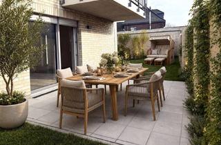 Wohnung kaufen in 40882 Ratingen, Exklusive Gartenwohnung barrierearm mit Garage - Energieeffizienzklasse A+!