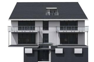 Wohnung kaufen in 32457 Porta Westfalica, Moderne 3-Zimmer-Wohnung – Ausbau nach Wunsch, Garten, Balkon, 2 Stellplätze und Ausblick