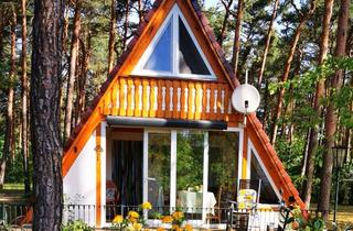 Haus kaufen in Am Silbersee 54, 02999 Lohsa, Schöne Finnhütte direkt am Silbersee