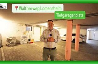 Garagen kaufen in 75417 Mühlacker, Tiefgaragen-Stellplatz im Waltherweg in Mühlacker-Lomersheim zu verkaufen