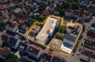 Anlageobjekt in 73033 Göppingen, Stadtprägendes Entwicklungsareal: Ehemaliger Traditionsbetrieb auf 2 Grundstücken mit großem Potenzial - 5 Min. zum Schlossplatz