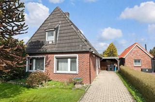 Einfamilienhaus kaufen in 26452 Sande, PROVISIONSFREI: Bezahlbares Einfamilienhaus mit Potenzial in ruhiger Lage von Sande / Cäciliengroden