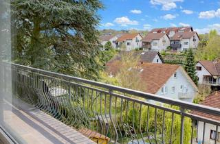 Wohnung mieten in 69509 Mörlenbach, Gepflegte 3-Zimmer-Komfortwohnung in sonniger Hanglage - großer Balkon und Einbauküche inklusive !