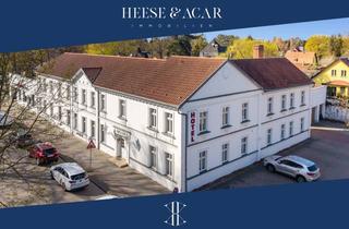 Gewerbeimmobilie kaufen in 16556 Hohen Neuendorf, Hotelanlage nebst verpachtetem Restaurant, Festsaal & großer Außenanlage im Zentrum von Borgsdorf