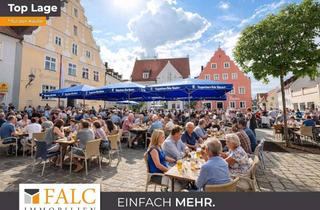 Gewerbeimmobilie kaufen in 86650 Wemding, Renditestarkes Wohn- & Geschäftshaus in 1A-Lage – Gastronomie, Eventfläche & Ausbaupotenzial