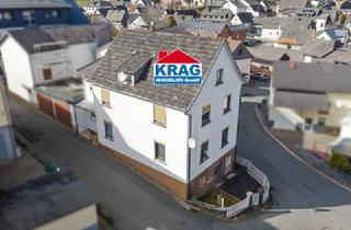 Einfamilienhaus kaufen in 35080 Bad Endbach, ++ KRAG Immobilien ++ Kompaktes Wohnhaus mit zwei Küchen und Entwicklungschance für Anleger ++