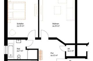 Wohnung mieten in Asternweg 12, 31867 Pohle, Helle 3-Zimmer Wohnung mit Terrasse in Pohle