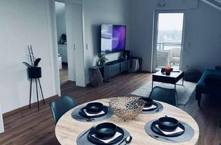 Wohnung mieten in 94544 Hofkirchen, neuwertige Dachgeschosswohnung mit Blick auf die Donau