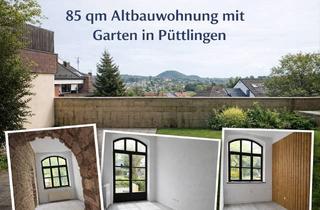 Wohnung mieten in Wilhelmstrasse, 66346 Püttlingen, 85 qm Altbauwohnung mit Garten /Blick über Püttlingen /ab Mai