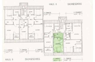 Wohnung mieten in 95448 Bayreuth, Teilmöblierte 1-Zimmer Dachgeschosswohnung in Bayreuth