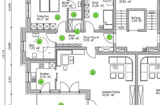Wohnung mieten in 92431 Neunburg, Große, traumhafte 3-Zimmer-Gartenwohnung mit Terrasse / WFL 103 m² / Neubau, Energiesparhaus KfW 55